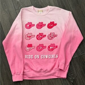 Altar’s State Pink Cowgirl Sweatshirt